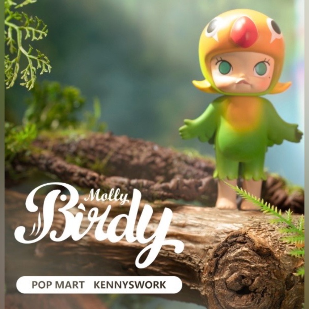 Extremely RARE Pop Mart x Kennyswork “Love Molly” Birdy Series